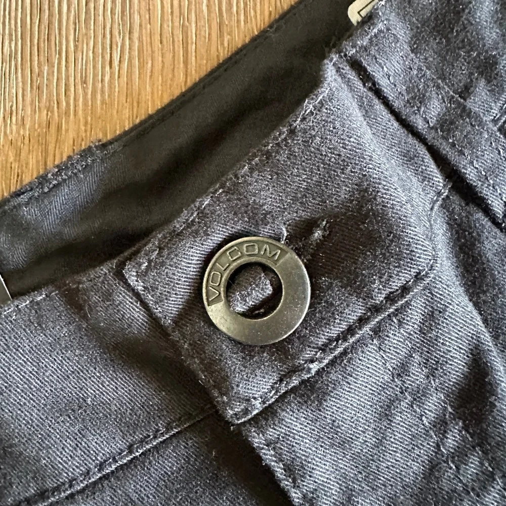 Volcom Frickin Modern Straight Chinos Black 14Y Youth Slim Straight Pants NWT